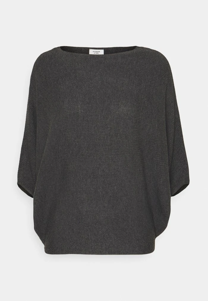 JDY BEHAVE BATSLEEVE - Pullover - Dark Grey Melange 5 JDY BEHAVE BATSLEEVE - Pullover - Dark Grey Melange – Image 5