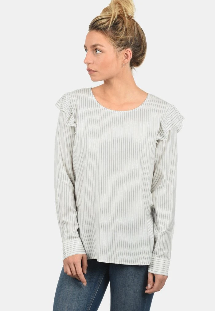 JDY Blouse - Gray 1 JDY Blouse - Gray