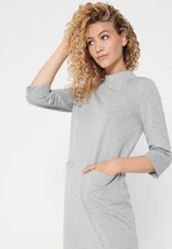 JDY Robe En Jersey - Light Grey Melange 9 JDY Robe En Jersey - Light Grey Melange -JDY Soldes Magasin 258efb2d5b36417bab8416e9da33c13a