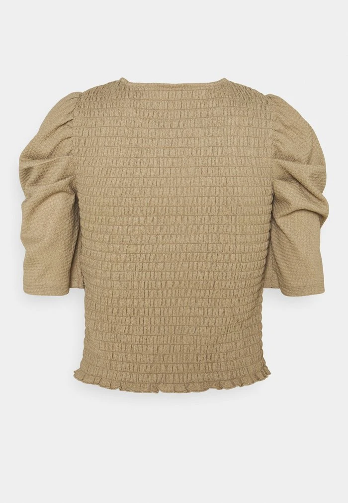 JDYBADILLE 2/4 SMOCK TOP - T-shirt Imprimé - Dune 2 JDYBADILLE 2/4 SMOCK TOP - T-shirt Imprimé - Dune – Image 2