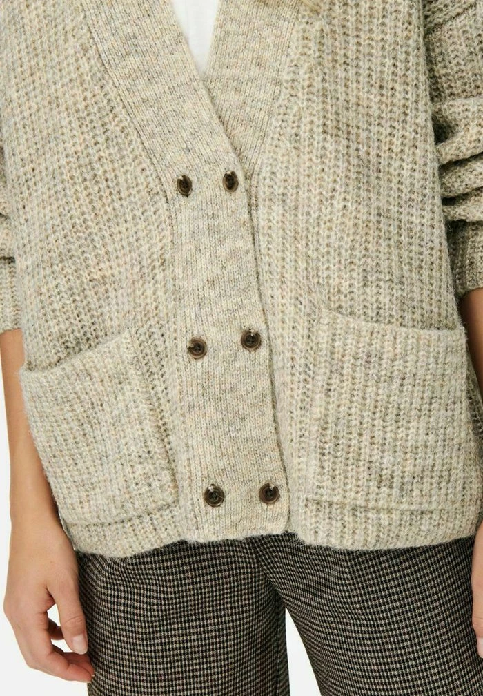 JDY LOOSE FIT - Gilet - Oatmeal 4 JDY LOOSE FIT - Gilet - Oatmeal – Image 4