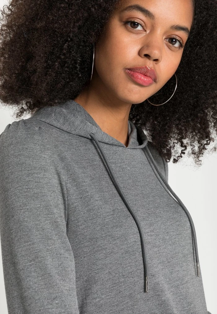 JDYMARY DRESS - Robe De Jour - Dark Grey Melange 5 JDYMARY DRESS - Robe De Jour - Dark Grey Melange – Image 5