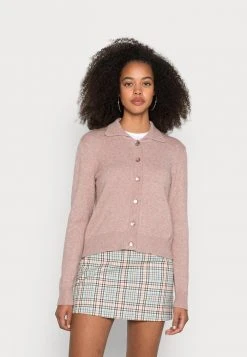 JDYMARCO COLLAR CARDIGAN - Gilet - Woodrose