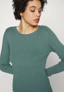 JDYPLUM ONECK BUTTON DRESS - Robe Pull - Sagebrush Green -JDY Soldes Magasin 27ced023a7c8491e8f17729cbfce8d0e