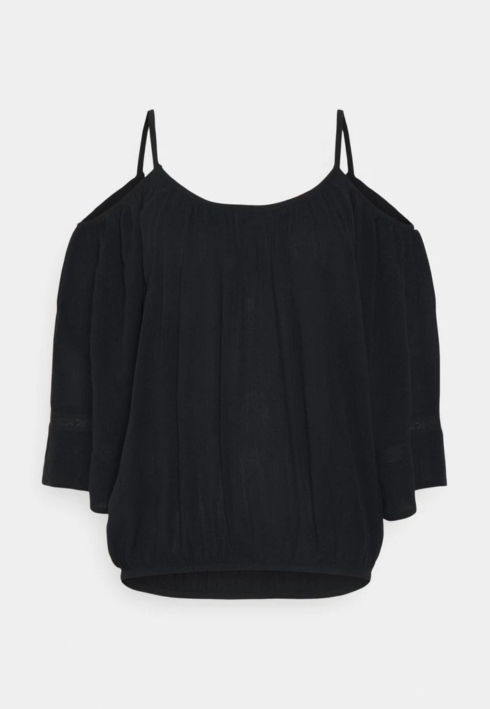 JDYIRIS 3/4 COLD SHOULDER - Blouse - Black 1 JDYIRIS 3/4 COLD SHOULDER - Blouse - Black