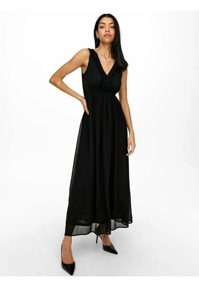 JDY Robe Longue - Black 5 JDY Robe Longue - Black – Image 5