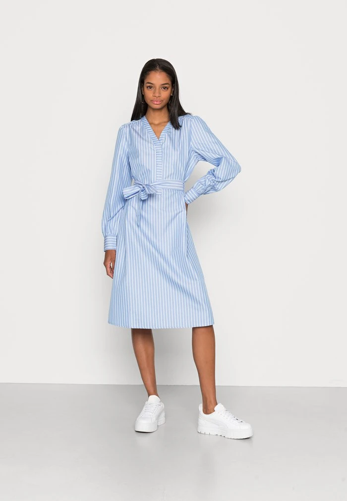 JDYROSE DRESS - Robe Chemise - Serenity White 1 JDYROSE DRESS - Robe Chemise - Serenity White