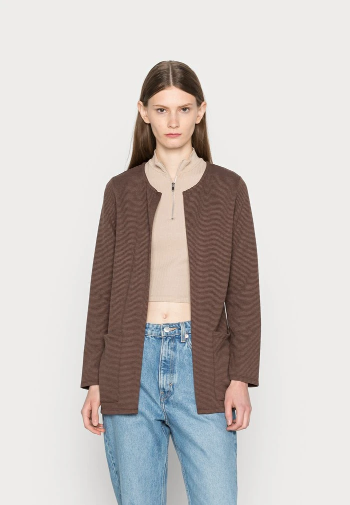 JDYSAGA NEW LONG CARDIGAN - Gilet - Bracken 1 JDYSAGA NEW LONG CARDIGAN - Gilet - Bracken