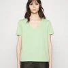 JDYFAROCK LIFE V NECK - T-shirt Basique - Basil