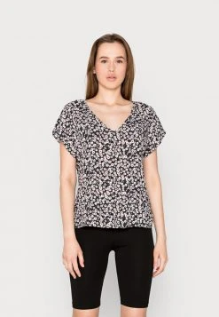 JDYSTARR LIFE V NECK - Blouse - Black