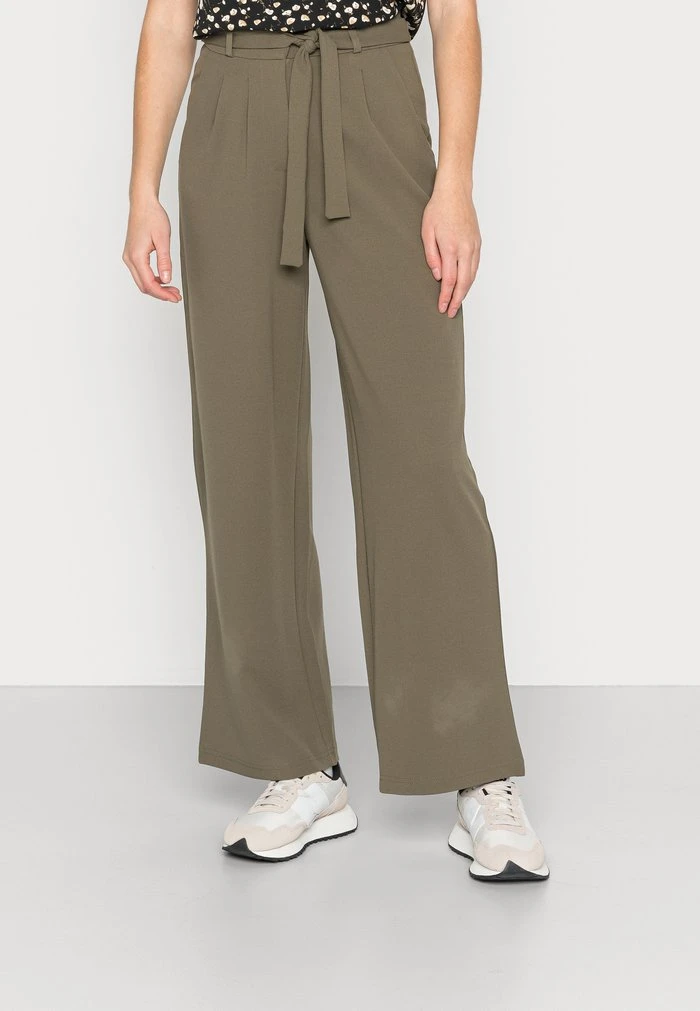 JDYTANJA WIDE PANT - Pantalon Classique - Kalamata 1 JDYTANJA WIDE PANT - Pantalon Classique - Kalamata