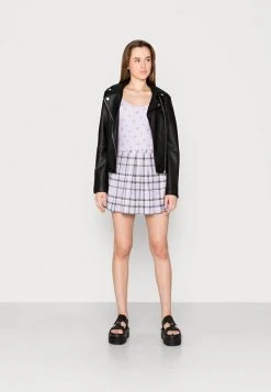 JDYSOFIA CROP 2 PACK - Débardeur - Pastel Lilac/chateau Gray Solid