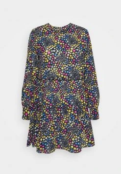 JDYLEA SHORT DRESS - Robe De Jour - Black/multicolor -JDY Soldes Magasin 2dc38914e43049238aa0c4d8fd20e946