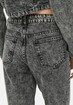 JDY Jean Droit - Dark Grey Denim -JDY Soldes Magasin 2ecbe632d916483385ac0b147536eb73