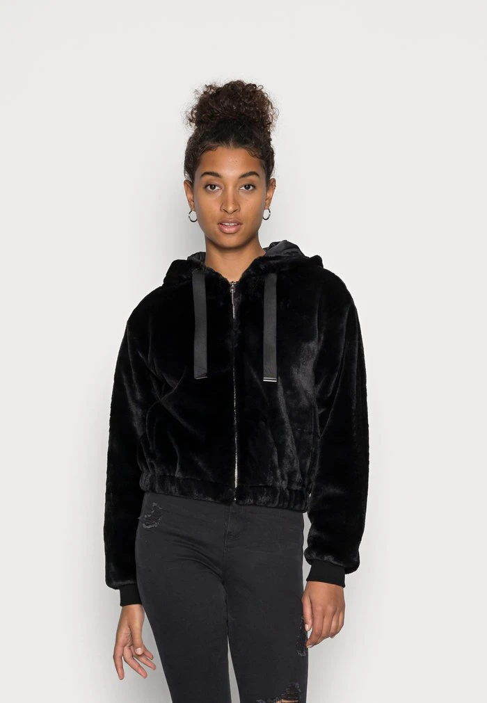 JDYEDWINA HOOD JACKET - Veste D'hiver - Black 1 JDYEDWINA HOOD JACKET - Veste D'hiver - Black