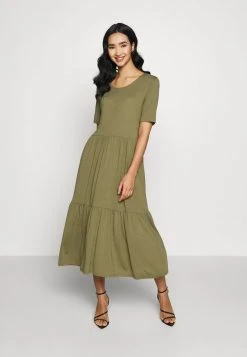 JDYDALILA FROSTY LONG DRESS - Robe En Jersey - Martini Olive