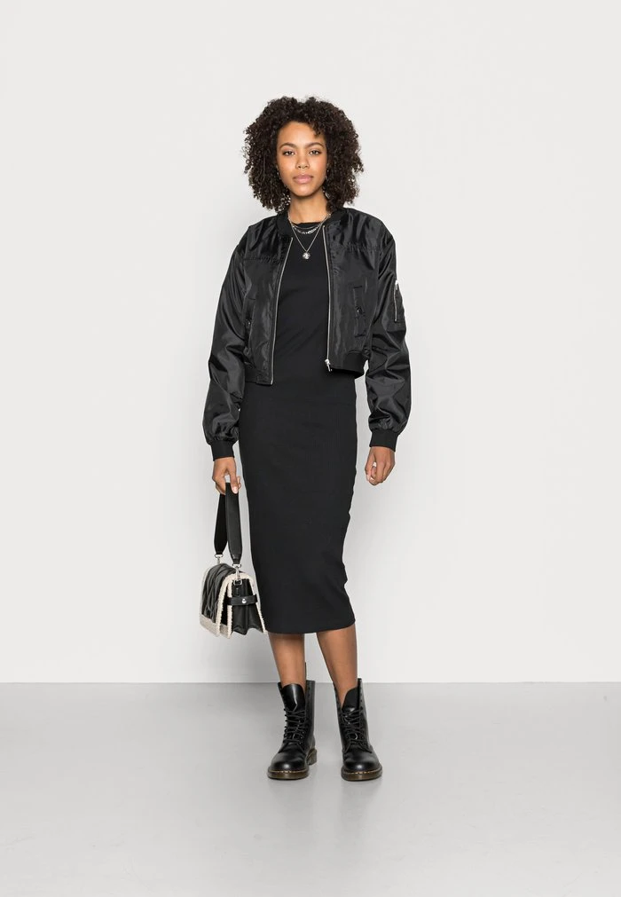 JDYHUMMER OTW SIE - Blouson Bomber - Black 2 JDYHUMMER OTW SIE - Blouson Bomber - Black – Image 2