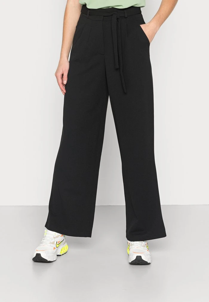 JDYTANJA WIDE PANT - Pantalon Classique - Black 1 JDYTANJA WIDE PANT - Pantalon Classique - Black