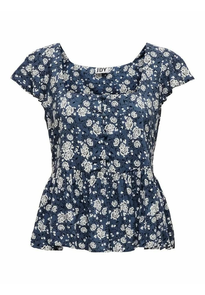 JDY FLÜGELÄRMEL - Blouse - Blue Indigo 1 JDY FLÜGELÄRMEL - Blouse - Blue Indigo