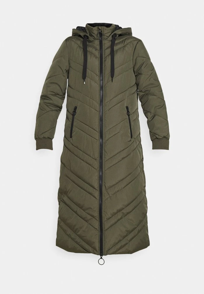 JDYSKY LONG PADDED HOOD JACKET - Veste D'hiver - Forest Night 5 JDYSKY LONG PADDED HOOD JACKET - Veste D'hiver - Forest Night – Image 5