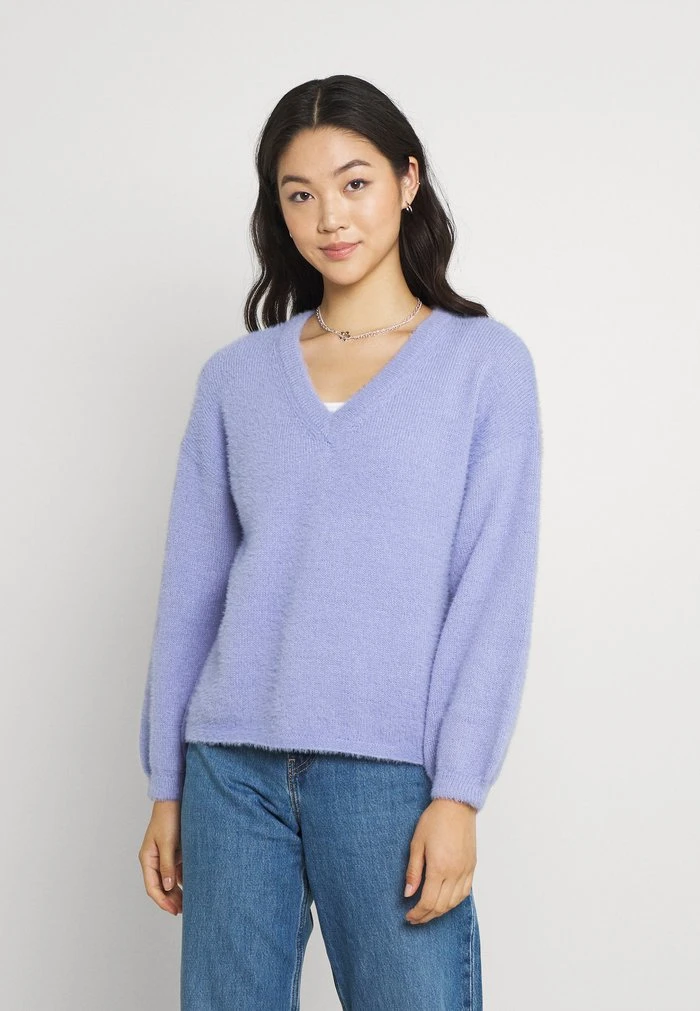 JDYALESSI LIFE V NECK - Pullover - Jacaranda 1 JDYALESSI LIFE V NECK - Pullover - Jacaranda