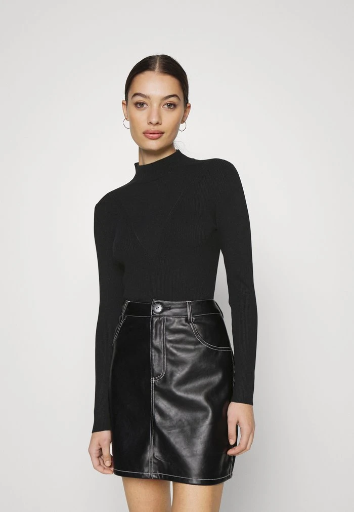 JDYPLUM REBA HIGH NECK - Pullover - Black 1 JDYPLUM REBA HIGH NECK - Pullover - Black