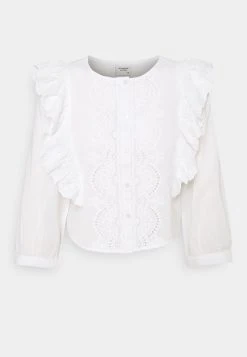 JDYSEVILIA LIFE 3/4 SHORT BLOUSE - T-shirt à Manches Longues - Cloud Dancer