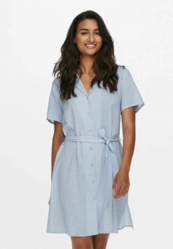 JDY Robe Chemise - Cashmere Blue