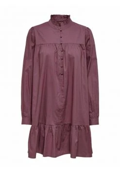 JDY Robe Chemise - Rose Brown 12 JDY Robe Chemise - Rose Brown -JDY Soldes Magasin 33f8ec5956154ee485fec99912848113