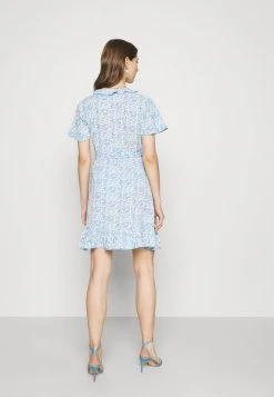 JDYMILO FLOWER WRAP DRESS - Robe De Jour - Allure/misty Blue -JDY Soldes Magasin 354b770cb94a4b288d601e0e63babb58