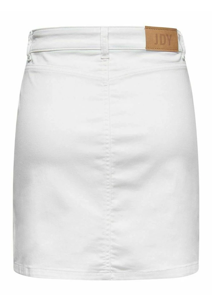 JDY DETAILREICHER BETONTER - Jupe En Jean - White 2 JDY DETAILREICHER BETONTER - Jupe En Jean - White – Image 2