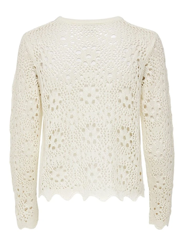 JDY STRUKTUR - Pullover - Cloud Dancer 7 JDY STRUKTUR - Pullover - Cloud Dancer – Image 7