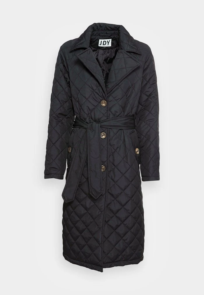 JDYTORA LONG QUILT - Veste D'hiver - Black 4 JDYTORA LONG QUILT - Veste D'hiver - Black – Image 4