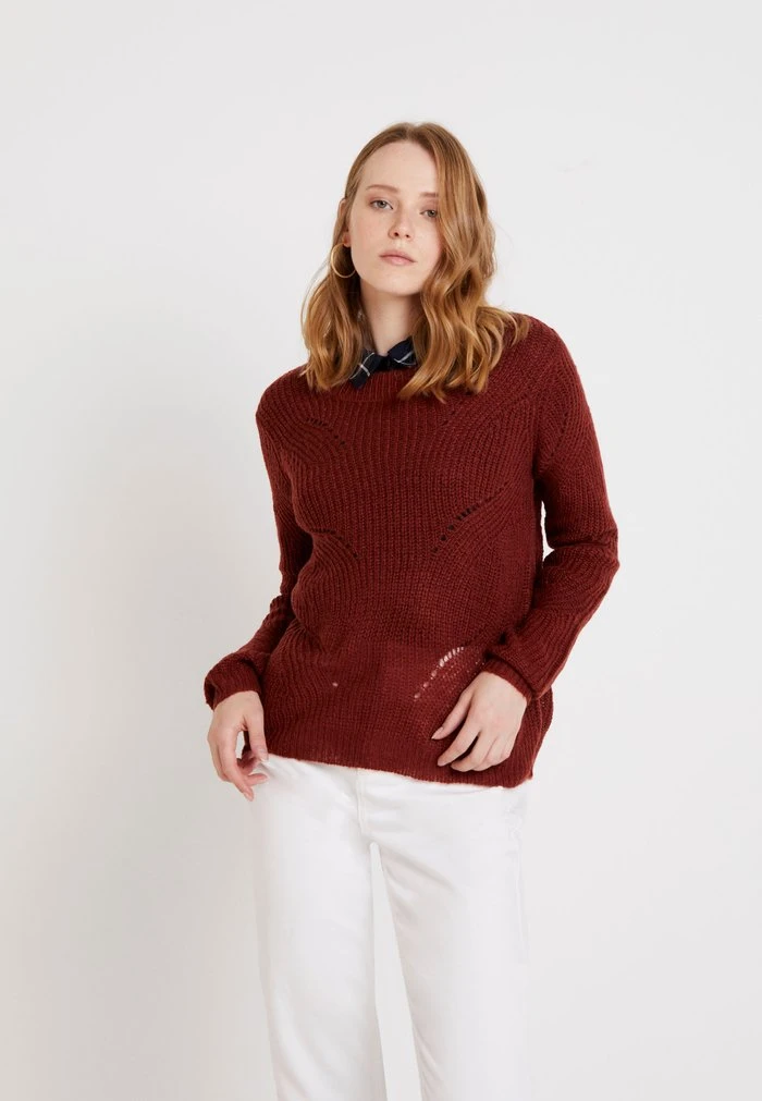JDYDAISY - Pullover - Russet Brown 1 JDYDAISY - Pullover - Russet Brown