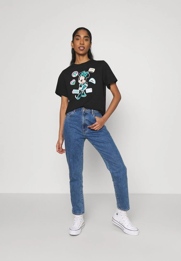 JDYNINA LIFE - T-shirt Imprimé - Black 2 JDYNINA LIFE - T-shirt Imprimé - Black – Image 2