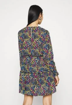 JDYLEA SHORT DRESS - Robe De Jour - Black/multicolor -JDY Soldes Magasin 37a6f64ebeab40f1b6cc0f11ac44071c