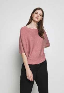 JDY BEHAVE BATSLEEVE - Pullover - Mauve Melange
