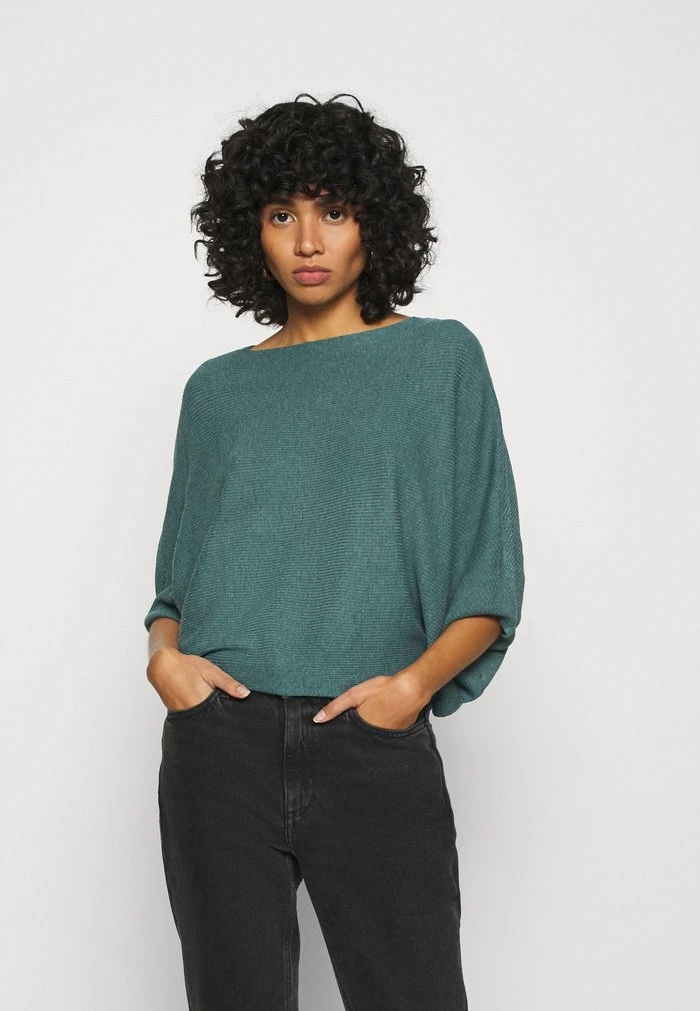 JDY BEHAVE BATSLEEVE - Pullover - North Atlantic Melange 1 JDY BEHAVE BATSLEEVE - Pullover - North Atlantic Melange