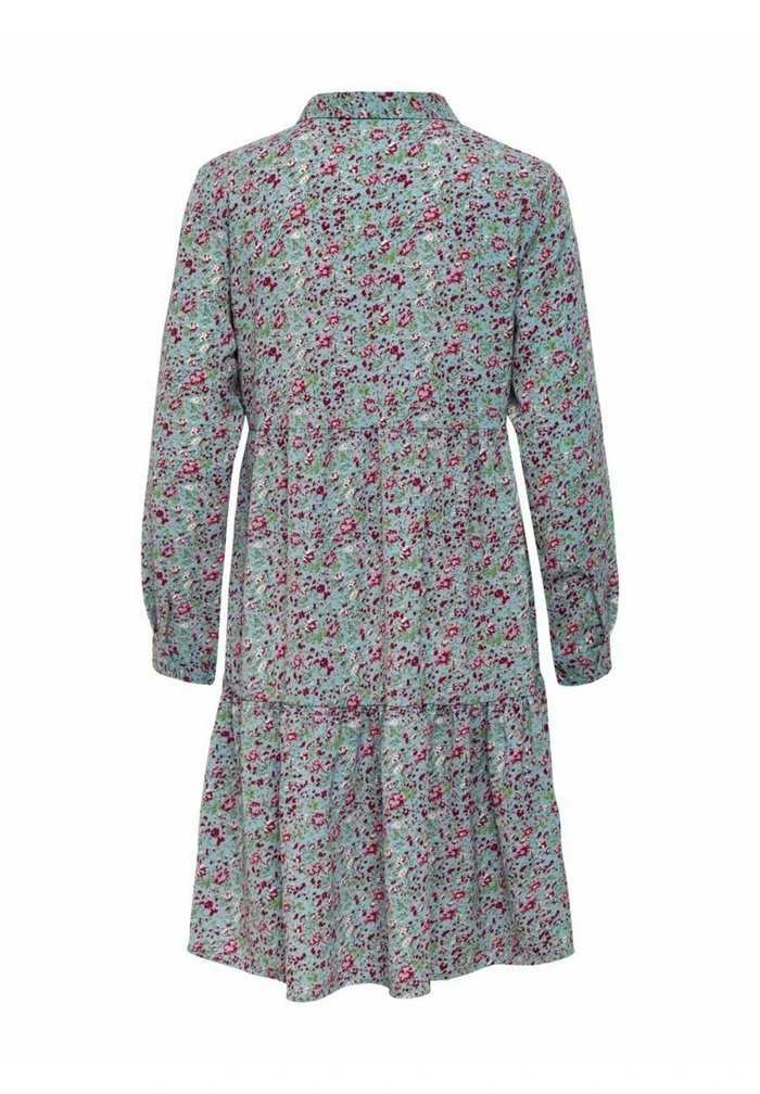 JDYPIPER WVN N - Robe Chemise - Baby Blue 2 JDYPIPER WVN N - Robe Chemise - Baby Blue – Image 2