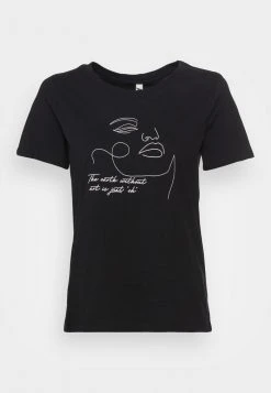 JDYFLORA - T-shirt Imprimé - Black 8 JDYFLORA - T-shirt Imprimé - Black -JDY Soldes Magasin 39866e7bb3bd48ad8c725605d08c5845