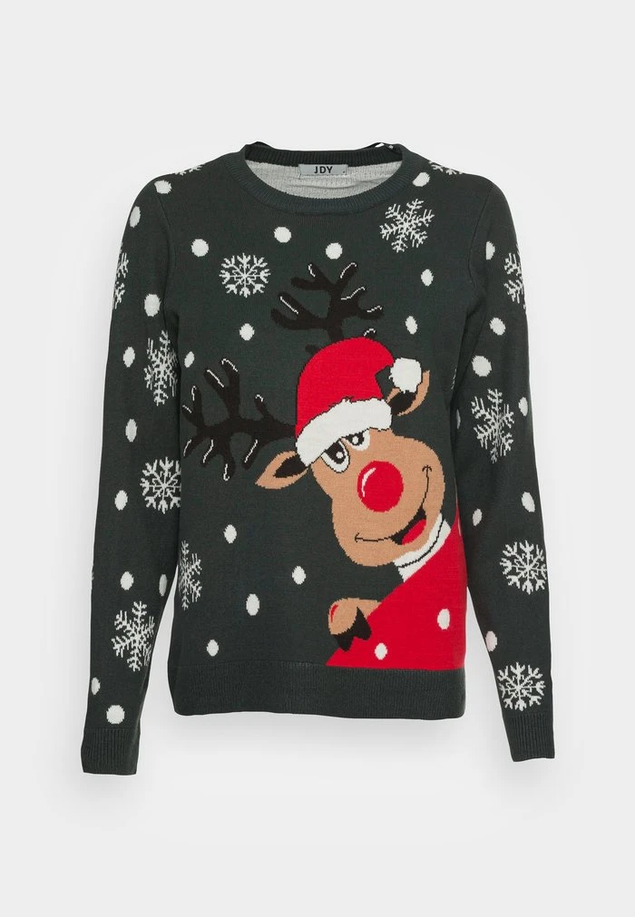 JDY LUCIA JACQUARD - Pullover - Green Gables 4 JDY LUCIA JACQUARD - Pullover - Green Gables – Image 4