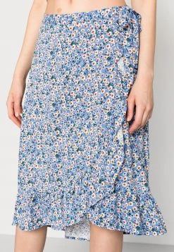 JDYSTARR LIFE BELOW KNEE SKIRT - Jupe Trapèze - Blue/kamille 9 JDYSTARR LIFE BELOW KNEE SKIRT - Jupe Trapèze - Blue/kamille -JDY Soldes Magasin 3cd249a7a66b4d18a0f698b568685dbf