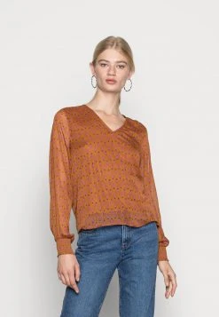 JDYOFELIA V NECK - Blouse - Golden Brown