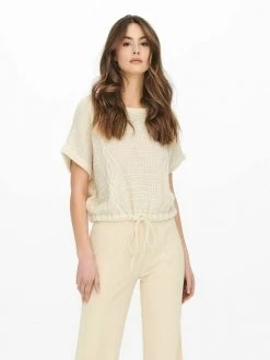 JDY KURZER - T-shirt Imprimé - Birch