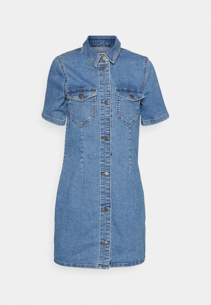 JDYNEWSANNA DRESS - Robe En Jean - Medium Blue Denim 1 JDYNEWSANNA DRESS - Robe En Jean - Medium Blue Denim