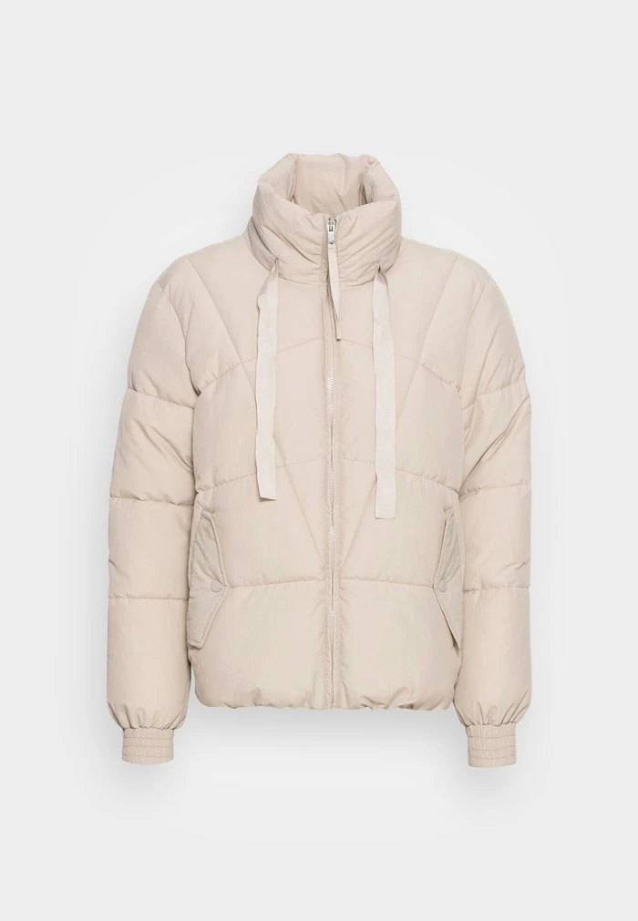 JDYDAKOTA SHORT PADDED JACKET - Veste D'hiver - Simply Taupe 4 JDYDAKOTA SHORT PADDED JACKET - Veste D'hiver - Simply Taupe – Image 4