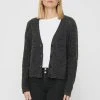 JDY Gilet - Dark Grey Melange