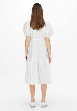 JDY Robe De Jour - White -JDY Soldes Magasin 41e455507121425d910bd6417e4b5c41
