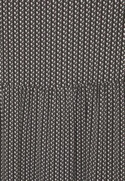 JDYPIPER WVN N - Robe Chemise - Black/egret/natural Geometric -JDY Soldes Magasin 41ebdf32f9564a26ac87751b26c7fa19