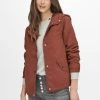 JDYNEWHAZEL SHINE JACKET - Veste Légère - Metallic Red